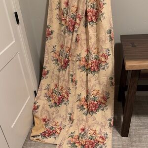 vintage barkcloth curtain panels.  There are two of them.